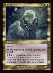 (436) Vilespawn Spider - FOIL - RETRO FRAME